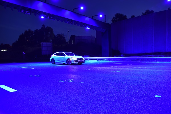 Honda Civic under EastLink toll point 2 600w